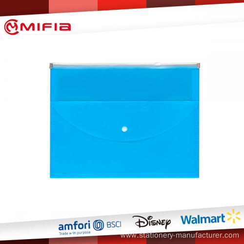 PP Coupon Size Envelope Folder with Zip Bag